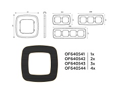 Рамка AMBRELLA VOLT OF640542 3