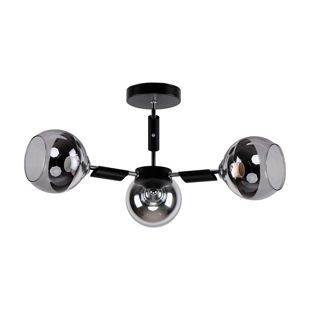 Потолочная люстра ЭкономСвет 40264/3BK CL Фото № 1