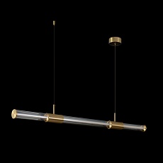 Подвесной светодиодный светильник Crystal Lux Lineup SP24W Led Brass 2