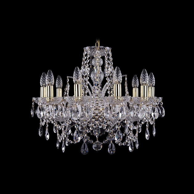 Подвесная люстра Bohemia Ivele 1411/10/195 G изображение 1 Подвесная люстра Bohemia Ivele 1411/10/195 G Фото № 1