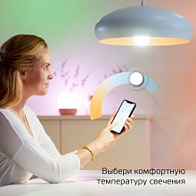 Лампа светодиодная диммируемая Gauss Smart Home E27 8,5W 2700-6500K матовая 1130112 5