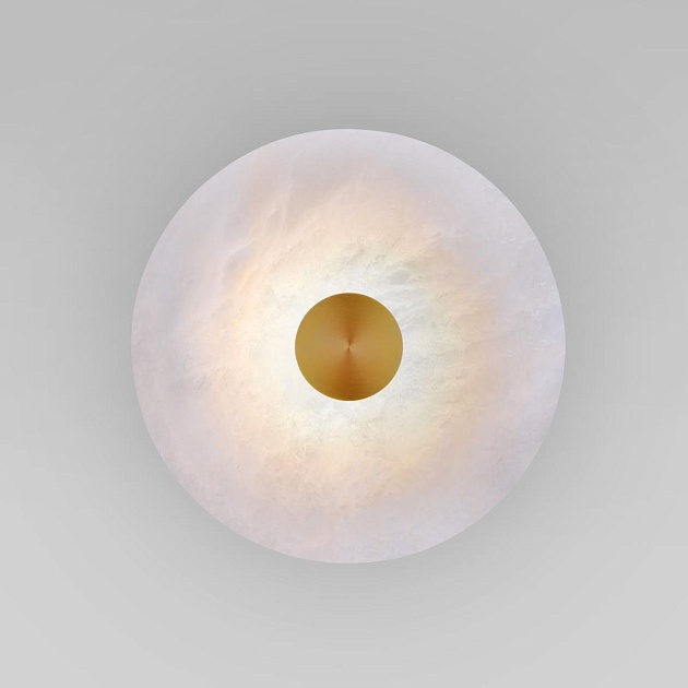 Настенный светодиодный светильник Eurosvet Thasos 40340 LED латунь Фото № 1