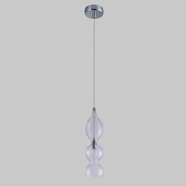 Подвесной светильник Crystal Lux Iris SP1 B Transparent фото 