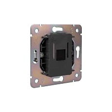 Розетка STRONG компьютерная RJ45 кат6 с/у антрацит KRANZ KR-78-0724-5 2