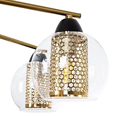 Потолочная люстра Arte Lamp Manchester A7045PL-8BK 1