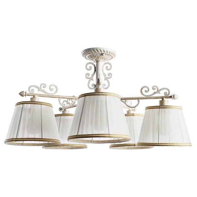 Потолочная люстра Arte Lamp Jess A9513PL-5WG Фото № 1