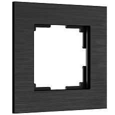 Рамка Werkel AluMax на 1 пост черный алюминий W0013508 4690389204012