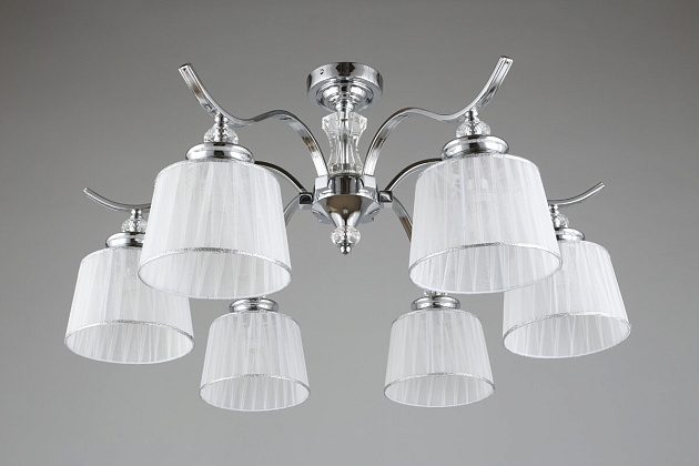 Потолочная люстра Omnilux Arosio OML-88407-06 изображение 9 Потолочная люстра Omnilux Arosio OML-88407-06 Фото № 9