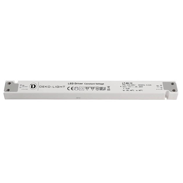 Блок питания Deko-Light LT-60-12 12V 60W IP20 5A 862093 фото 