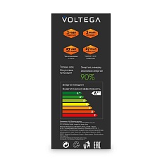 Лампа светодиодная филаментная Voltega 271 E27 4W 1800K желтая 8541 4