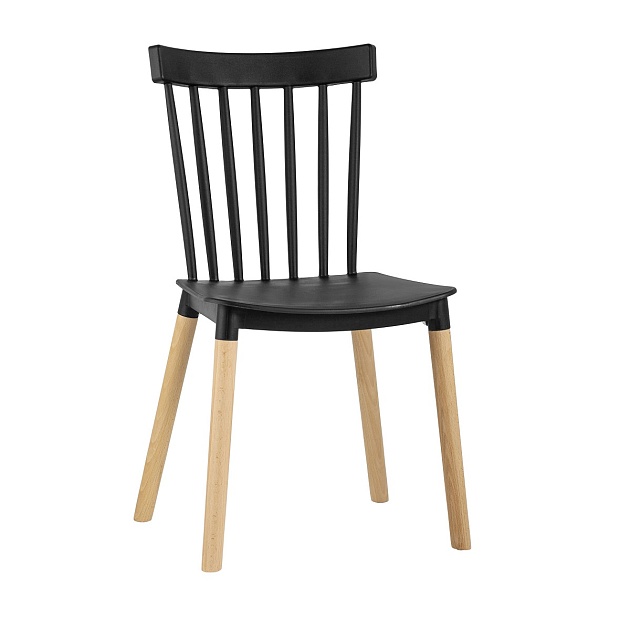 Кухонный стул Stool Group Field пластик черный SL-7037W black Фото № 1