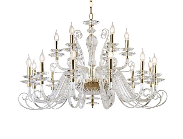 Люстра NEWPORT 8576+12/C gold polished изображение 1 Люстра NEWPORT 8576+12/C gold polished Фото № 1