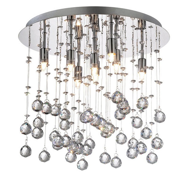 Потолочный светильник Ideal Lux Moonlight PL8 Cromo 077796 Фото № 1