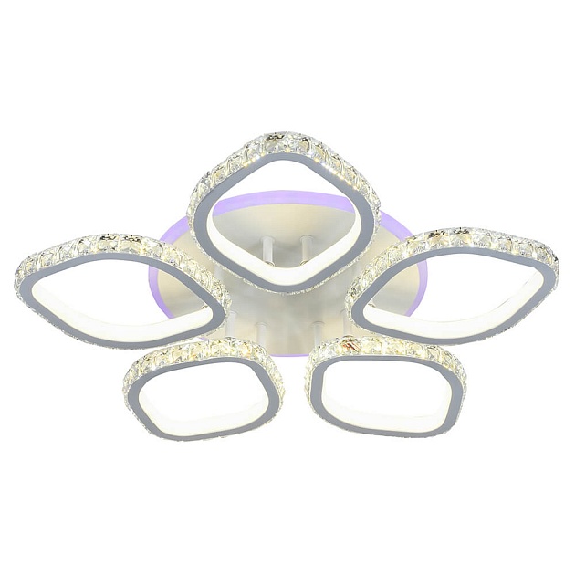 Потолочная светодиодная люстра Profit Light 8022/5 WHT изображение 2 Потолочная светодиодная люстра Profit Light 8022/5 WHT Фото № 2