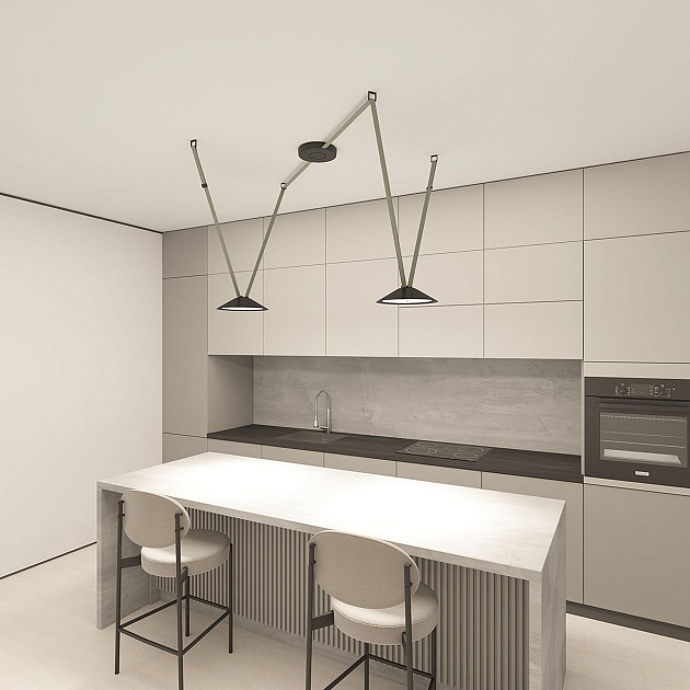 Трековый светильник Denkirs Belty Flow DK5564-BK изображение 4 Трековый светильник Denkirs Belty Flow DK5564-BK Фото № 4