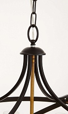 Подвесная люстра Lumina Deco Astila LDP 1242-6 BK+MD 1