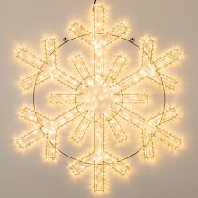 Светодиодная фигура Ardecoled Снежинка ARD-Snowflake-M11-1250x1200-604Led Warm 034261 1