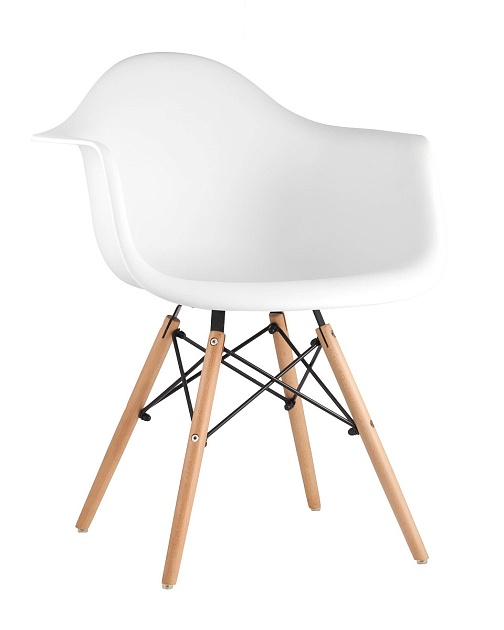 Стул Stool Group EAMES W белый DC-20070801 WHITE изображение 2 Стул Stool Group EAMES W белый DC-20070801 WHITE Фото № 2