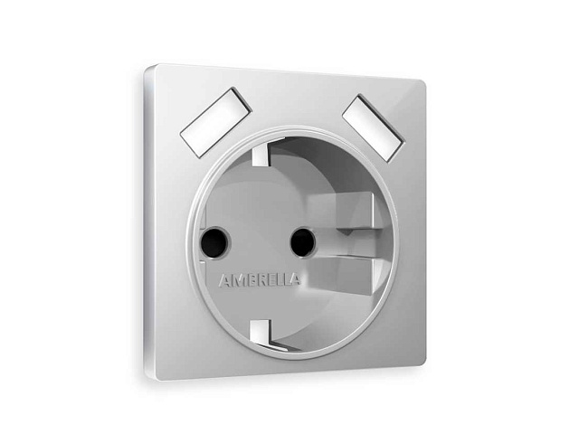 Лицевая панель розетки AMBRELLA VOLT AP4090 изображение 1 Лицевая панель розетки AMBRELLA VOLT AP4090 Фото № 1