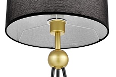 Настольная лампа Lumina Deco Belforte LDT 5527 GD+BK 3
