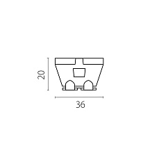 Внутренняя линза для серии Spira D85 мм, оптика 36G Lightstar Spira 074203 1