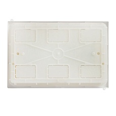 Бокс встраиваемый Stekker EBX50-2/08-20 8 модулей, белый, пластик, серия Standart 49636 4