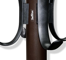 Напольная вешалка Sheffilton SHT-CR15 коричневый/черный муар 2175086401 3