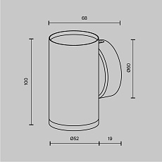 Бра Maytoni Technical Focus S C068WL-01B 1