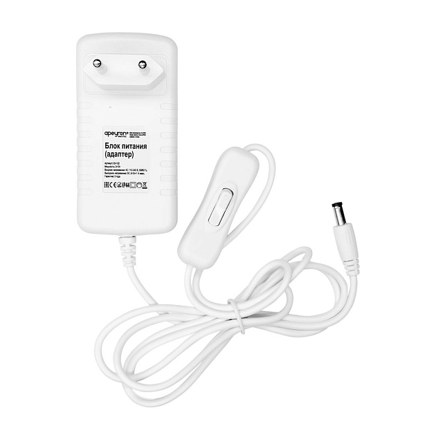 Блок питания Apeyron 24V 24W IP44 1A 03-152 Фото № 1