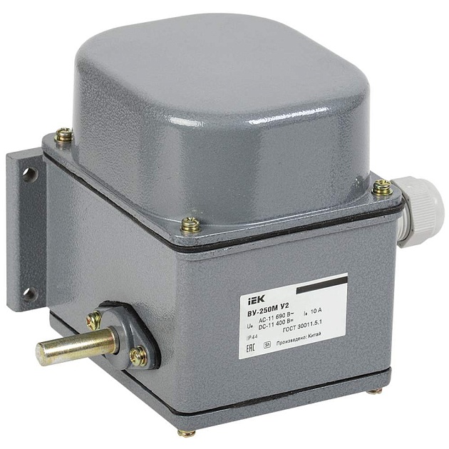 Выключатель концевой ВУ-250М У2 2 комм. цепи IP44 IEK KV-1-250-1 Фото № 1