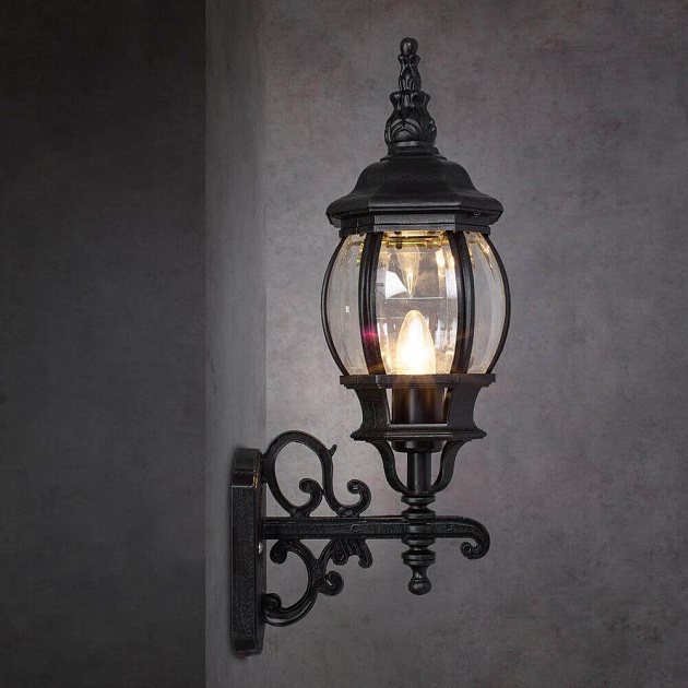 Уличный настенный светильник Arte Lamp Atlanta A1041AL-1BG Фото № 3