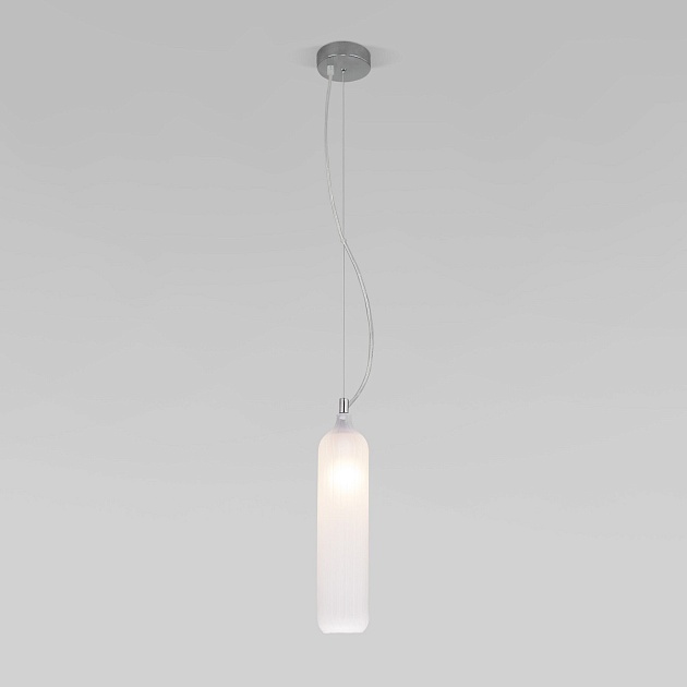 Подвесной светильник Eurosvet Siesta 50252/1 белый матовый изображение 1 Подвесной светильник Eurosvet Siesta 50252/1 белый матовый Фото № 1