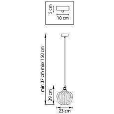 Подвесной светильник Lightstar Rocco 793126 2