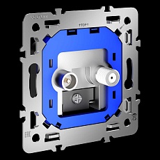 Механизм розетки телевизионной оконечной TV+SAT S70 Voltum VLS0604M