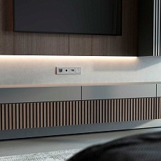 Рамка на 4 поста Werkel Stark серебряный W0041806 4690389161902 1