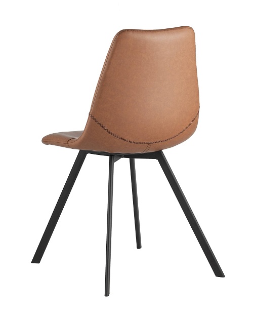 Кухонный стул Stool Group Саксон кожзам коричневый SAXON PU BROWN Фото № 5