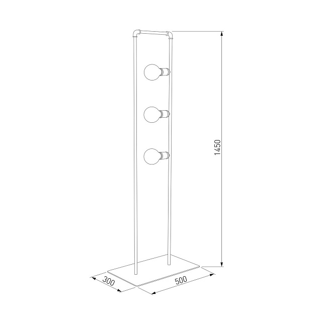 Торшер TK Lighting 5205 Hydria изображение 2 Торшер TK Lighting 5205 Hydria Фото № 2