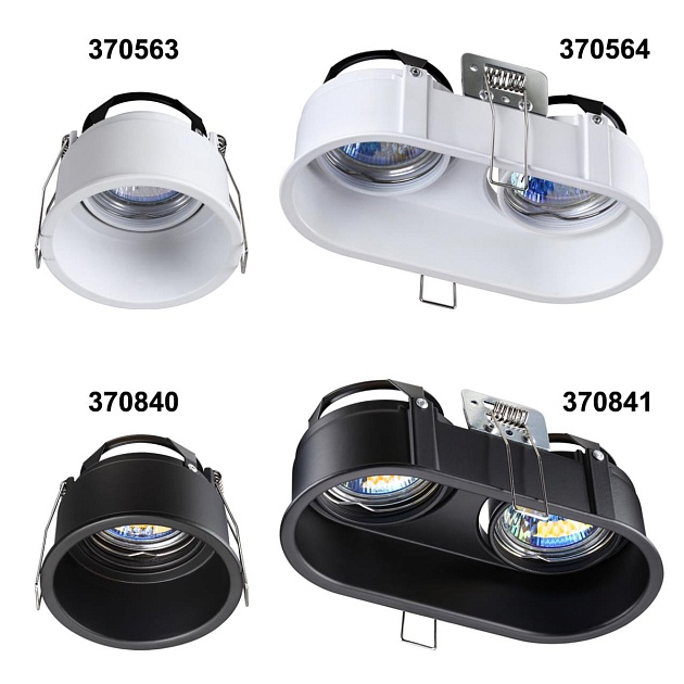 Встраиваемый светильник Novotech Spot Cloud 370564 изображение 4 Встраиваемый светильник Novotech Spot Cloud 370564 Фото № 4