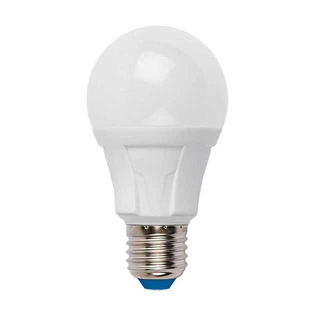 Лампа светодиодная Uniel E27 18W 3000K матовая LED-A60 18W/3000K/E27/FR PLP01WH UL-00005036 фото 