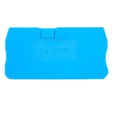 Торцевая заглушка для ЗНИ LD572 4 мм² (JXB PT4), синий LD581-1-40 49267 1