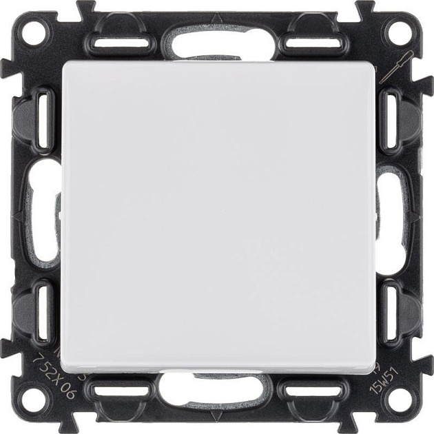 Переключатель одноклавишный Legrand Valena Life 10А 250V белый 752406 Фото № 1
