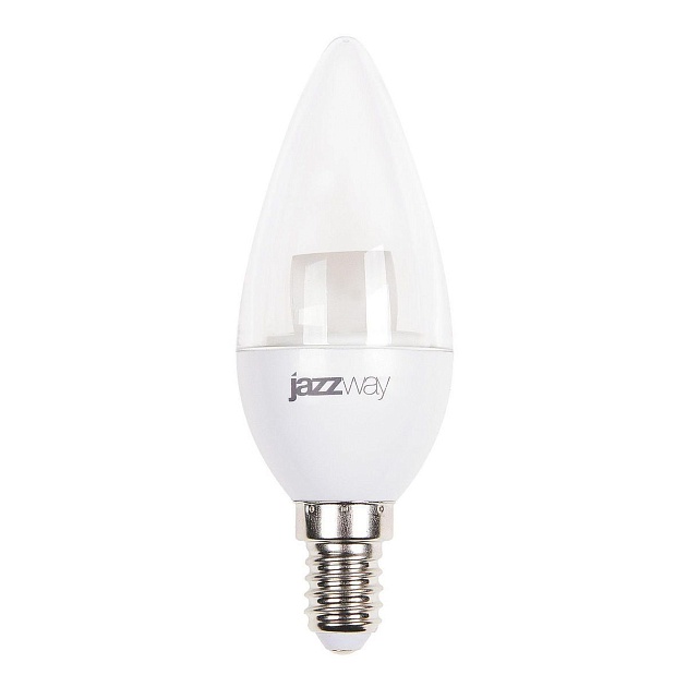 Лампа светодиодная Jazzway E14 7W 3000K прозрачная 2853097 изображение 1 Лампа светодиодная Jazzway E14 7W 3000K прозрачная 2853097 Фото № 1