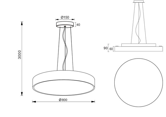 Подвесной светодиодный светильник Deko-Light Menkar 342211 Фото № 2