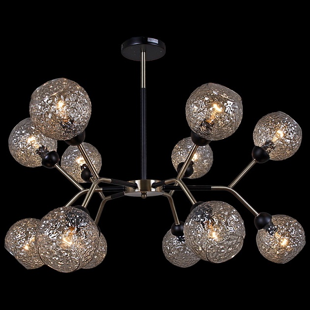 Подвесная люстра Illumico IL0268-12PSQ-79 BK AB Фото № 1