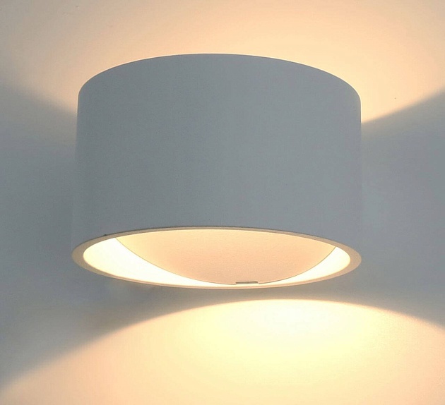 Настенный светодиодный светильник Arte Lamp Cerchito A1417AP-1WH фото 2