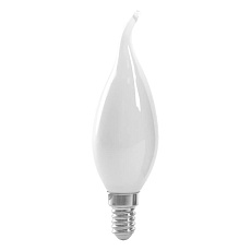 Лампа светодиодная Feron E14 15W 4000K Свеча на ветру Матовая 38262 1