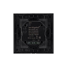 Панель управления Arlight Sens SR-2830C-AC-RF-IN Black 019062 1