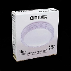 Потолочный светодиодный светильник Citilux Альпина CL71818 1