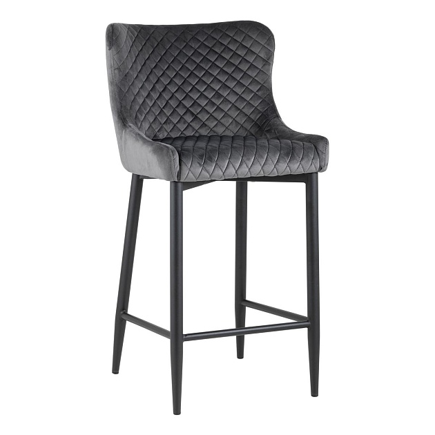 Полубарный стул Stool Group Ститч MC15CT Velvet HLR-21 Dual Фото № 1