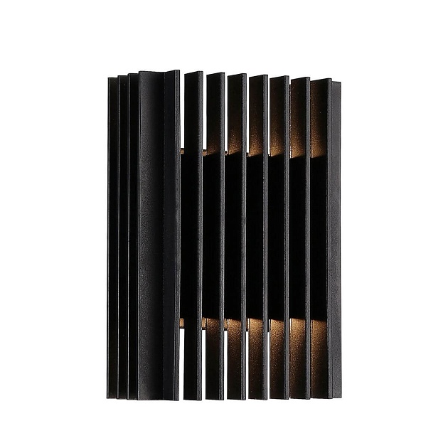 Уличный настенный светодиодный светильник Favourite Strudel 4297-1W Фото № 6